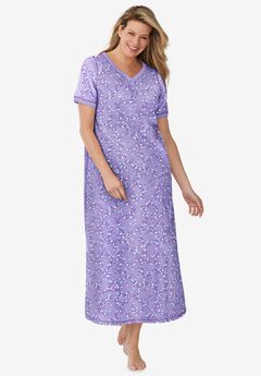 Long Henley Sleepshirt