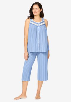 Sleeveless PJ Capri Set
