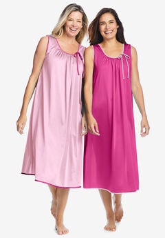 2-Pack Sleeveless Nightgown
