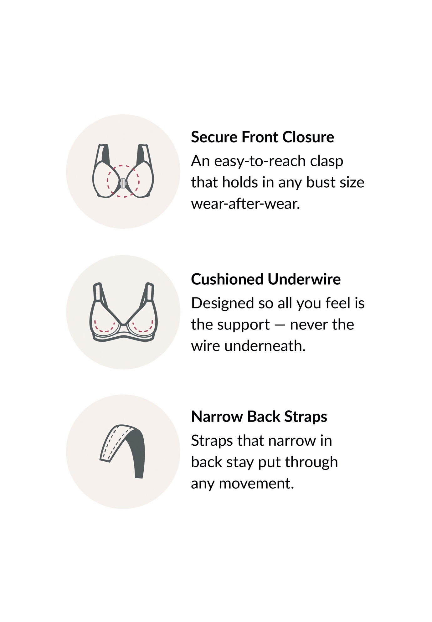 Glamorise Lacey T-Back Front-Closure WonderWire Underwire  Bra 9246 (Women&#39;s & Women&#39;s Plus), , alternate image number 7