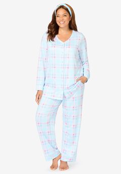 Dreams & Co.® V-Neck Pajama & Headband Set