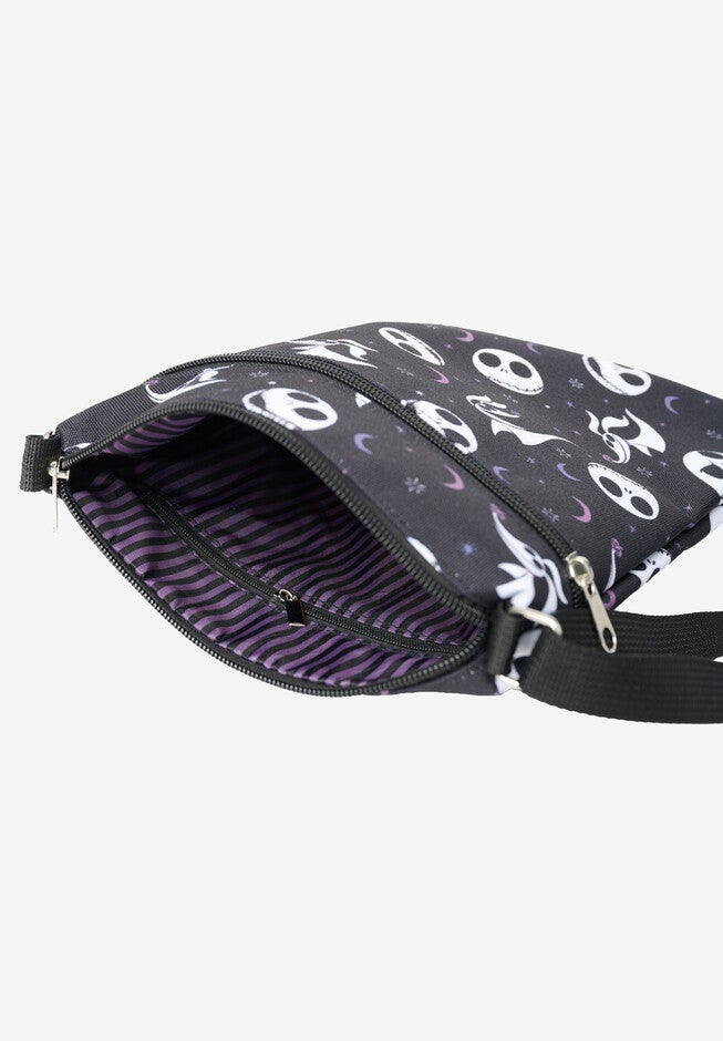 Nightmare Before Christmas Passport Bag Travel Disney Crossbody Purse, , alternate image number null