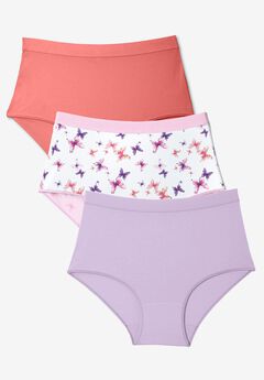 Plus Size High Waist Panties