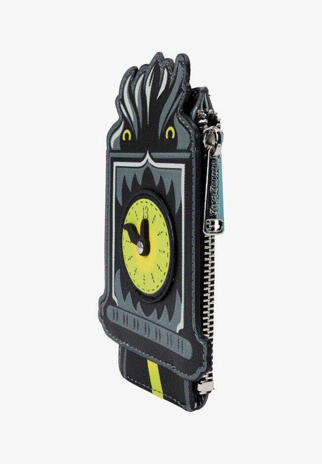 Loungefly x Disney Haunted Mansion Welcome Foolish Mortals Cardholder Wallet, BLACK, alternate image number 3