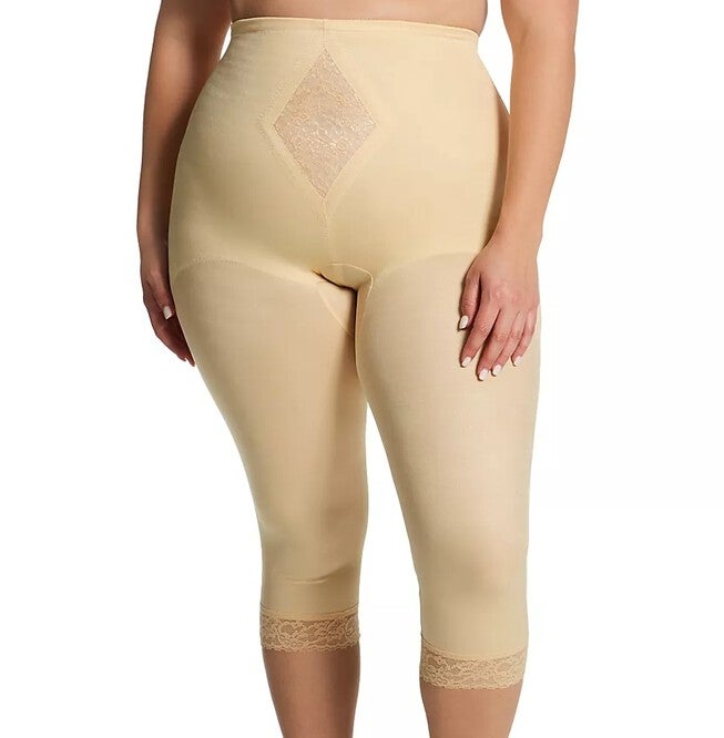 Leg Shaper Pant Liner Medium Shaping 6265, BEIGE, alternate image number 3