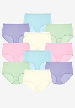 Full Coverage Cotton Brief 10-Pack