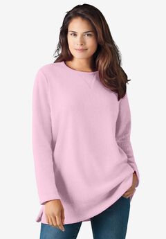 Crewneck Ultra Soft Sherpa Sweatshirt