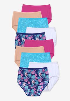 Full Coverage Cotton Brief 10-Pack