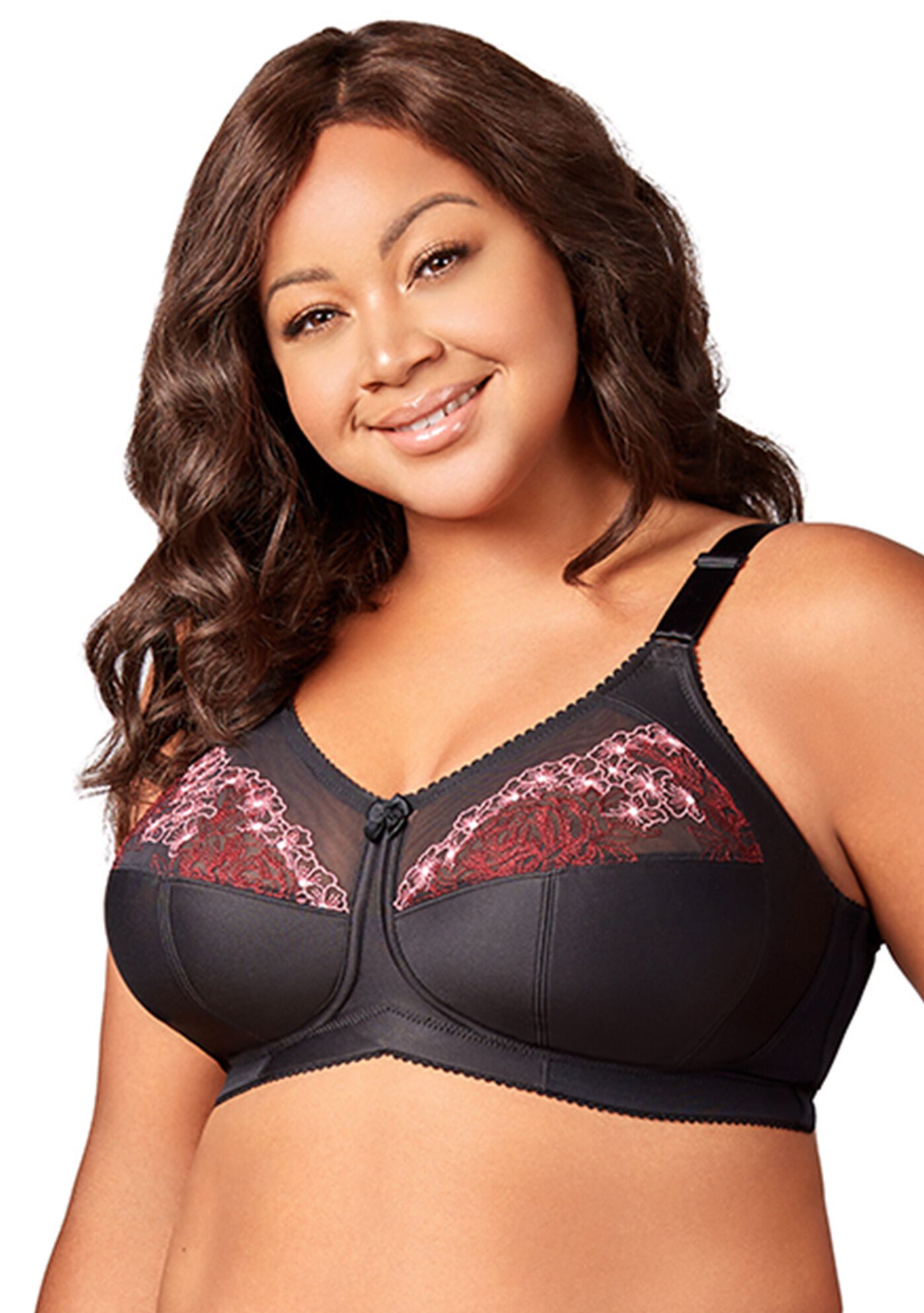 Star Curves Softcup Bra 1801, BLACK, hi-res image number 0