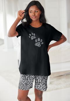 Knit PJ Short Set