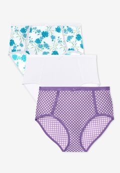 Plus Size Nylon Spandex Panties