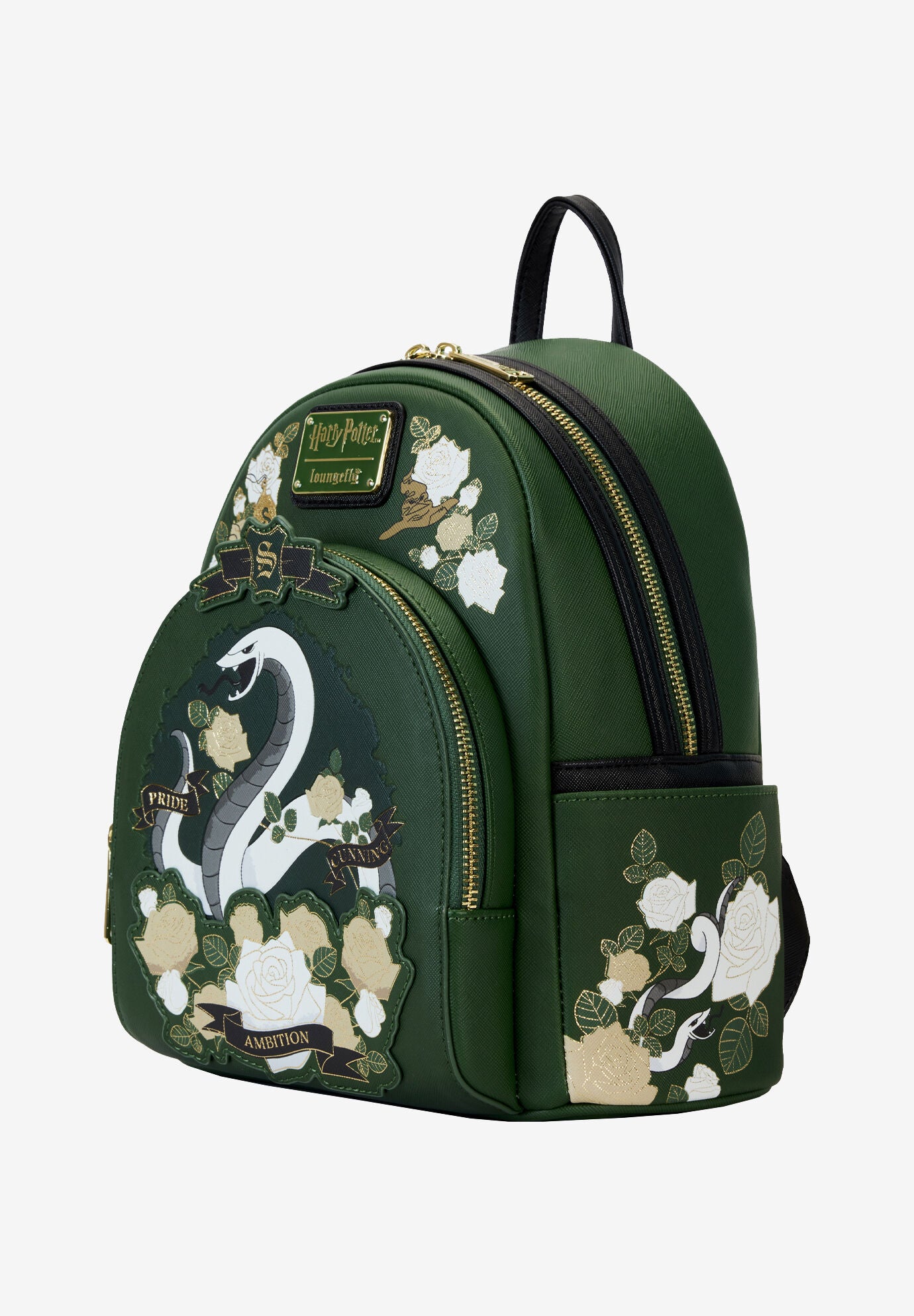 Loungefly X Harry Potter Slytherin Mini Backpack, , alternate image number 2