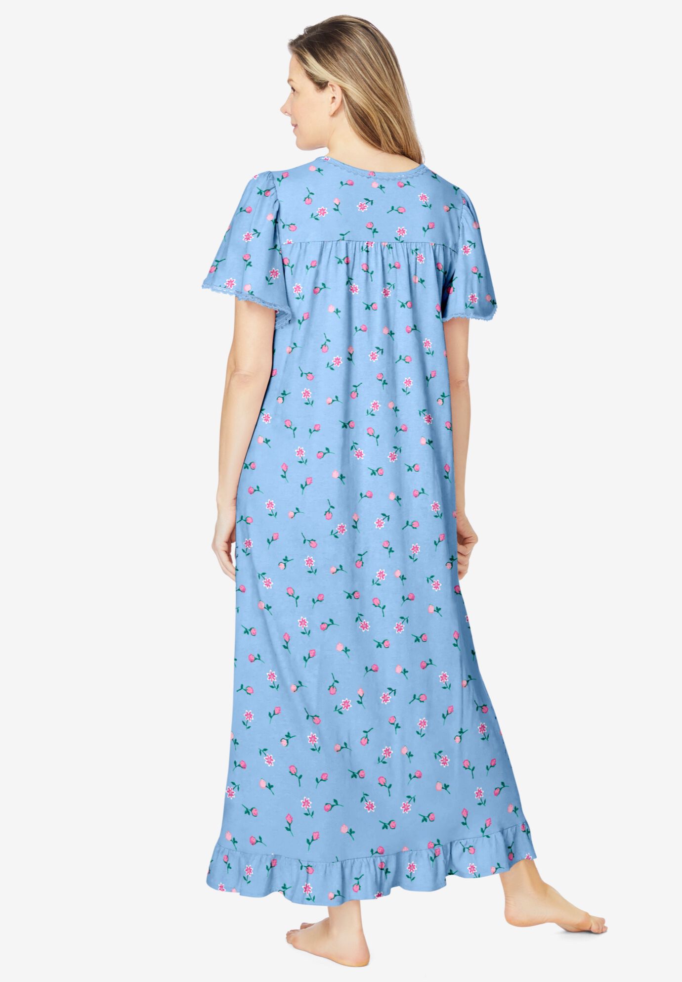 DITSY PUFFBALL MULTICOLOR GOWN