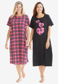 2-Pack Long Sleepshirts