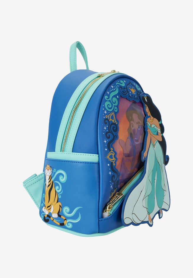 Loungefly X Disney Princess Jasmine Aladdin Lenticular Mini Backpack, , alternate image number 4