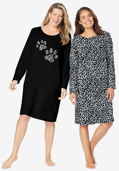 Plus Size Long Sleeve Pajamas