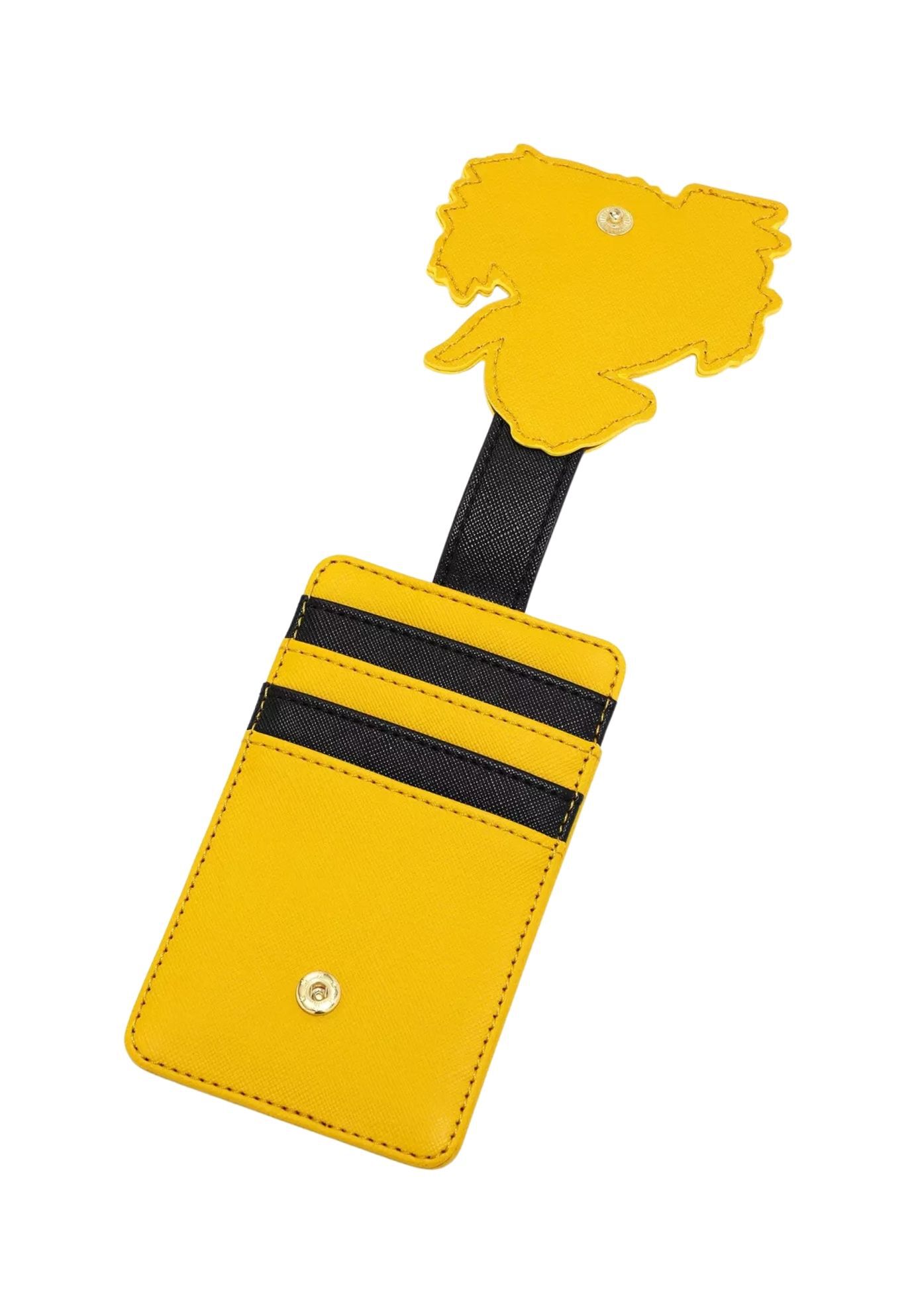 Loungefly x Harry Potter Hufflepuff Card Holder Wallet Yellow, YELLOW, alternate image number 2