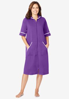 Short French Terry Robe
