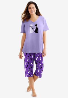 2-Piece Capri PJ Set