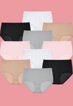 Plus Size Cotton Spandex Underwear