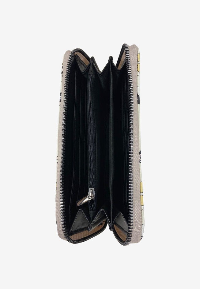 Disney Minnie Mouse Wallet All-Over Print Zip Around Pastel Wristlet Strap, , alternate image number 5