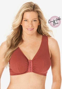 Plus Size Cotton Wireless Bra
