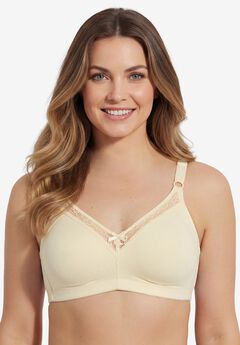 Leading Lady® Soft Support Cotton Wireless Bra