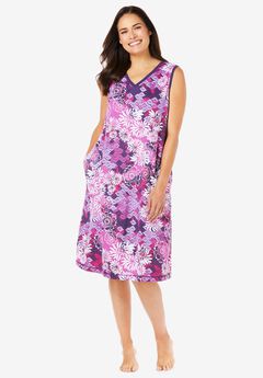 Trapeze V-Neck Short Lounger