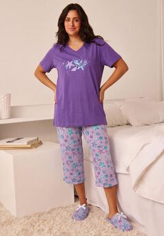 2-Piece Capri PJ Set
