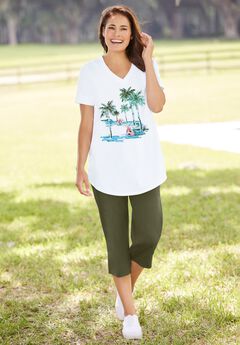 Capri Pants For Plus Size Women