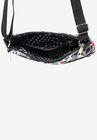 Mickey & Minnie Mouse Faces Smiles Passport Bag Travel Crossbody Purse, , alternate image number null