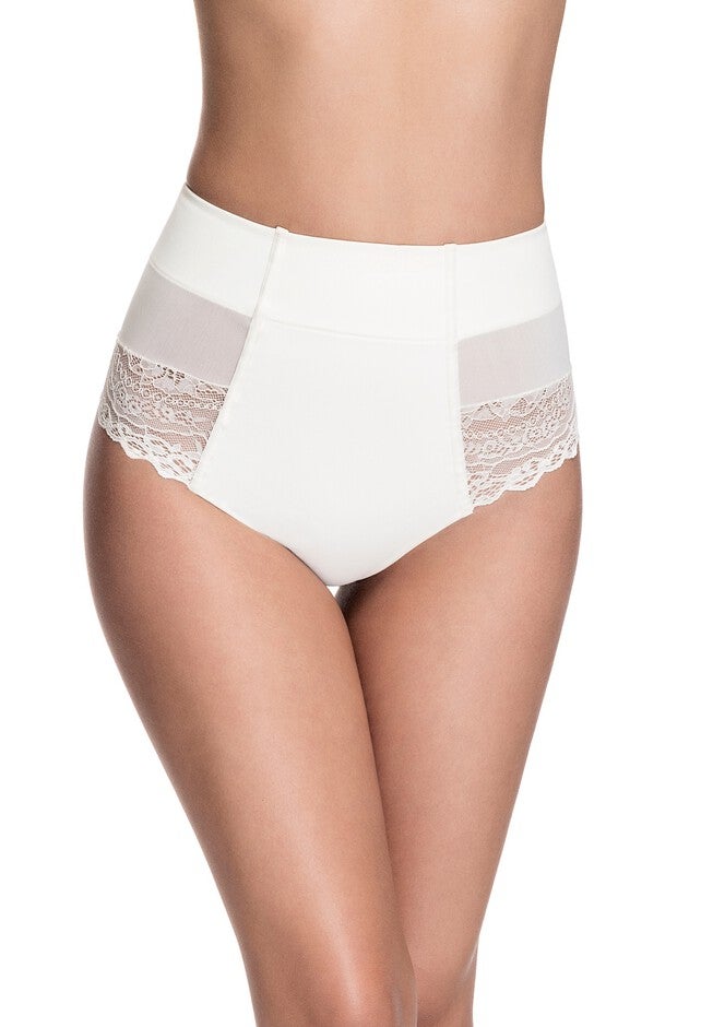 Brazilian Flair Mid Waist Thong, SOFT IVORY, hi-res image number 0