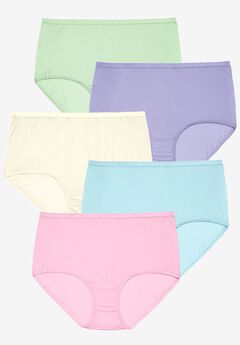 Full Coverage Nylon Brief 5-Pack