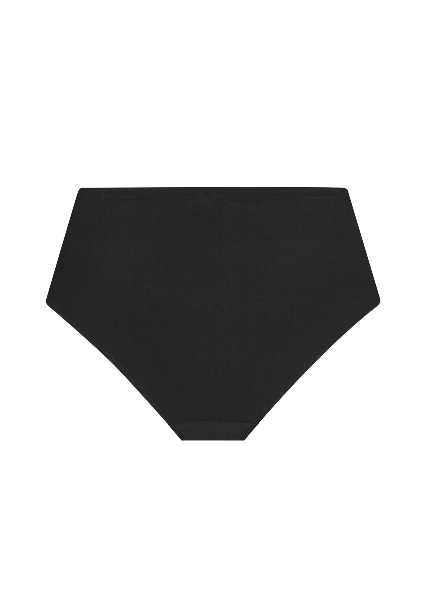 Hi Waist Swim Brief, BLACK, alternate image number 3