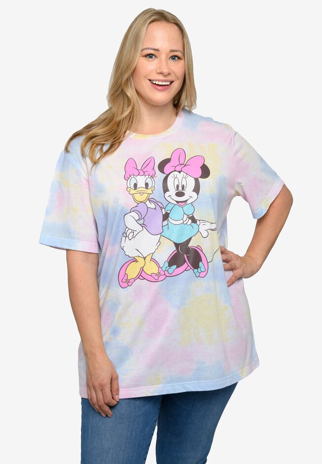 Disney Minnie Mouse & Daisy Duck Pastel T-Shirt T-Shirt, MULTI, hi-res image number 0