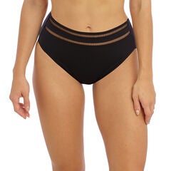 Plus Size High Cut Bikini Bottoms