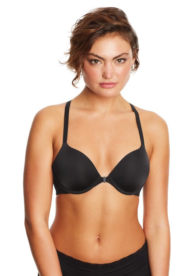 One Fabulous Fit® 2.0 Modern Demi Racerback , BLACK, hi-res image number null