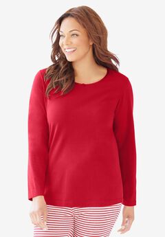 Satin Trim Sleep Tee
