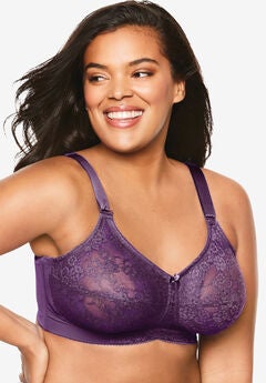 Plus Size Wireless Lace Bras