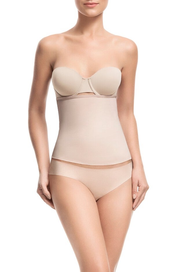 Celebrity Style Waist Cincher, BEIGE, hi-res image number 0