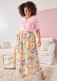 Mixed Print Knit Lounger