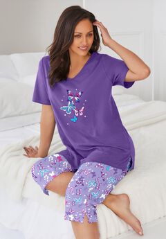 2-Piece Capri PJ Set