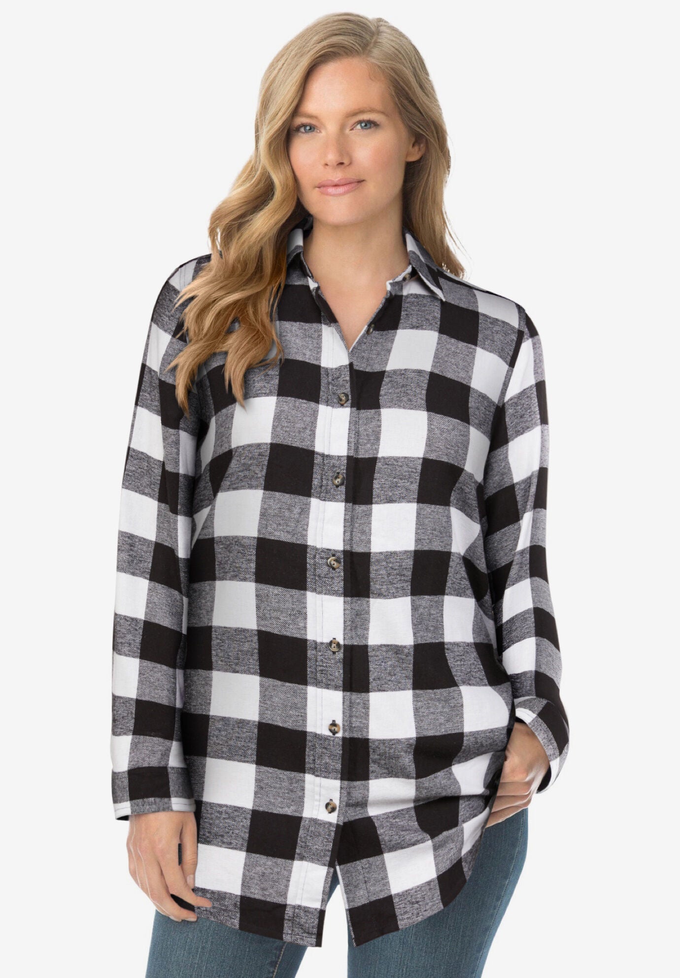 Roamans flannel shirts clearance