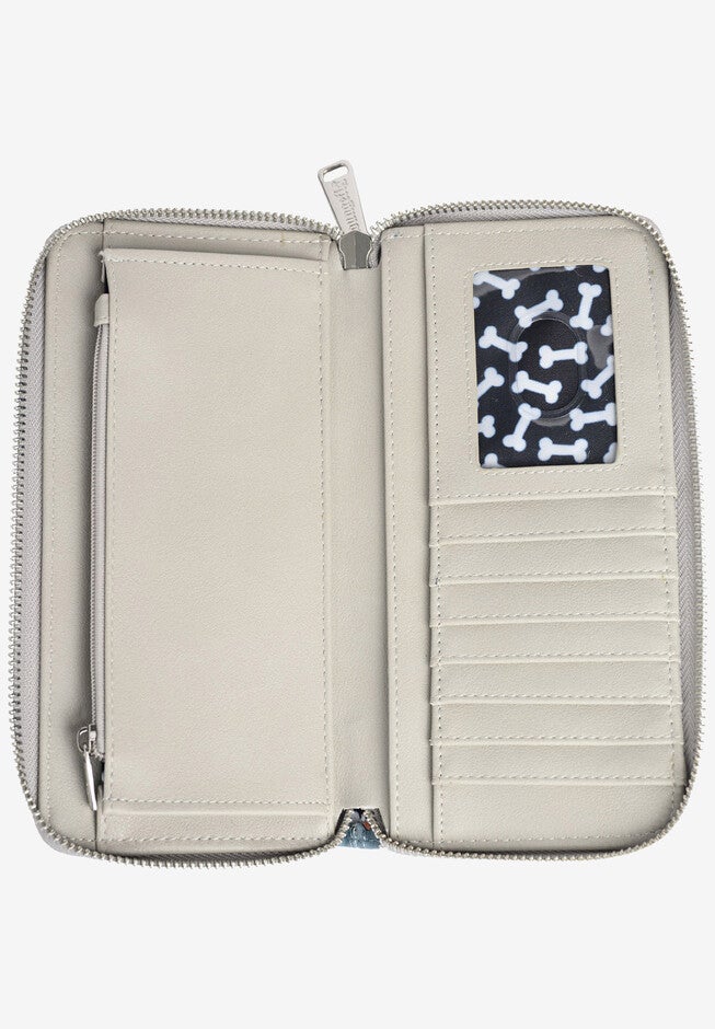 Loungefly x Disney Dogs Women's Zip Around Wallet 101 Dalmatians Lady & The Tramp, , alternate image number 2