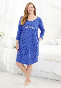 Avenue Body Three-Quarter Sleeve Sleepshirt