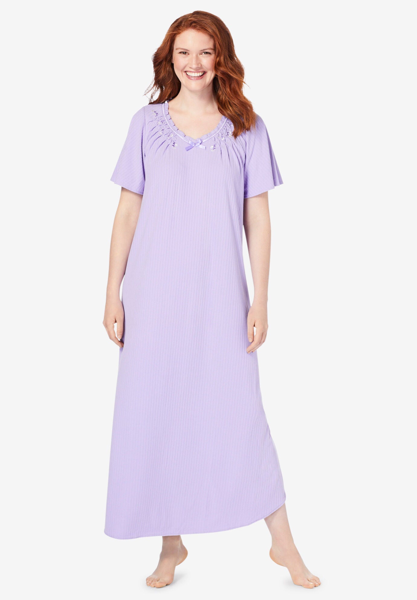 Romans plus size nightgowns Clearance