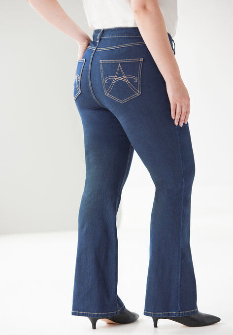Baby Bell Bottom Jeans, MIDNIGHT SANDED, hi-res image number null