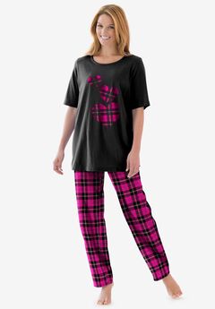 Graphic Tee PJ Set