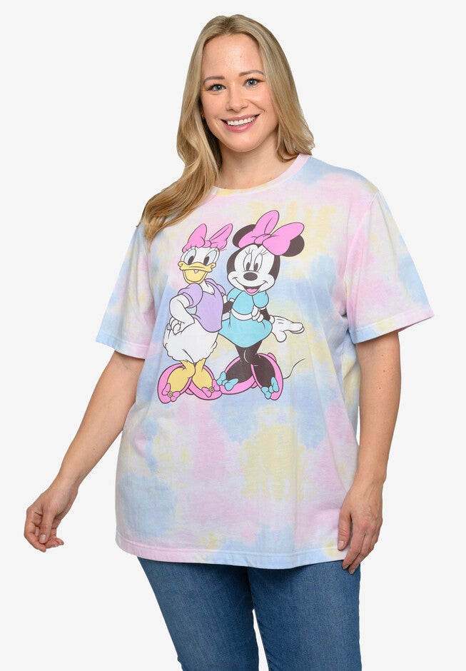 Disney Minnie Mouse & Daisy Duck Pastel T-Shirt T-Shirt, , alternate image number 2