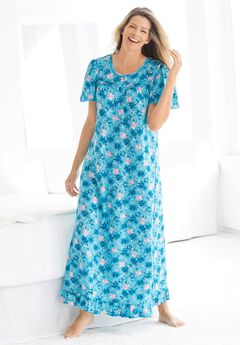 Blue Cotton Dresses